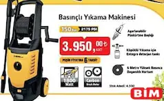 SGS BASINÇLI YIKAMA MAKİNESİ